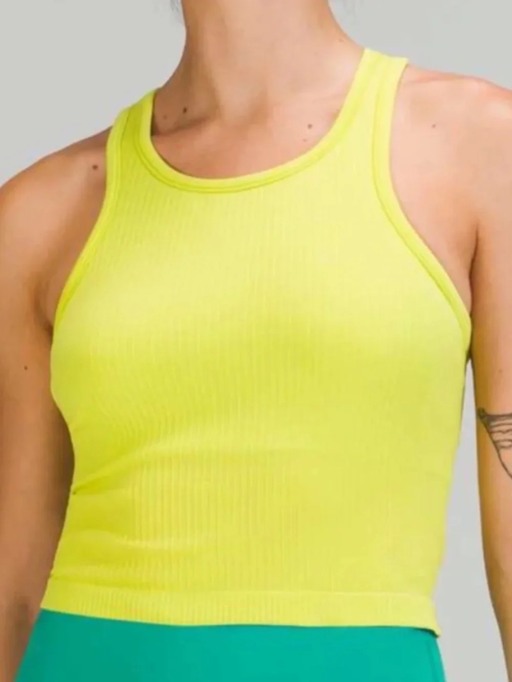 Lululemon Ebb to Street Racerback Crop Tank